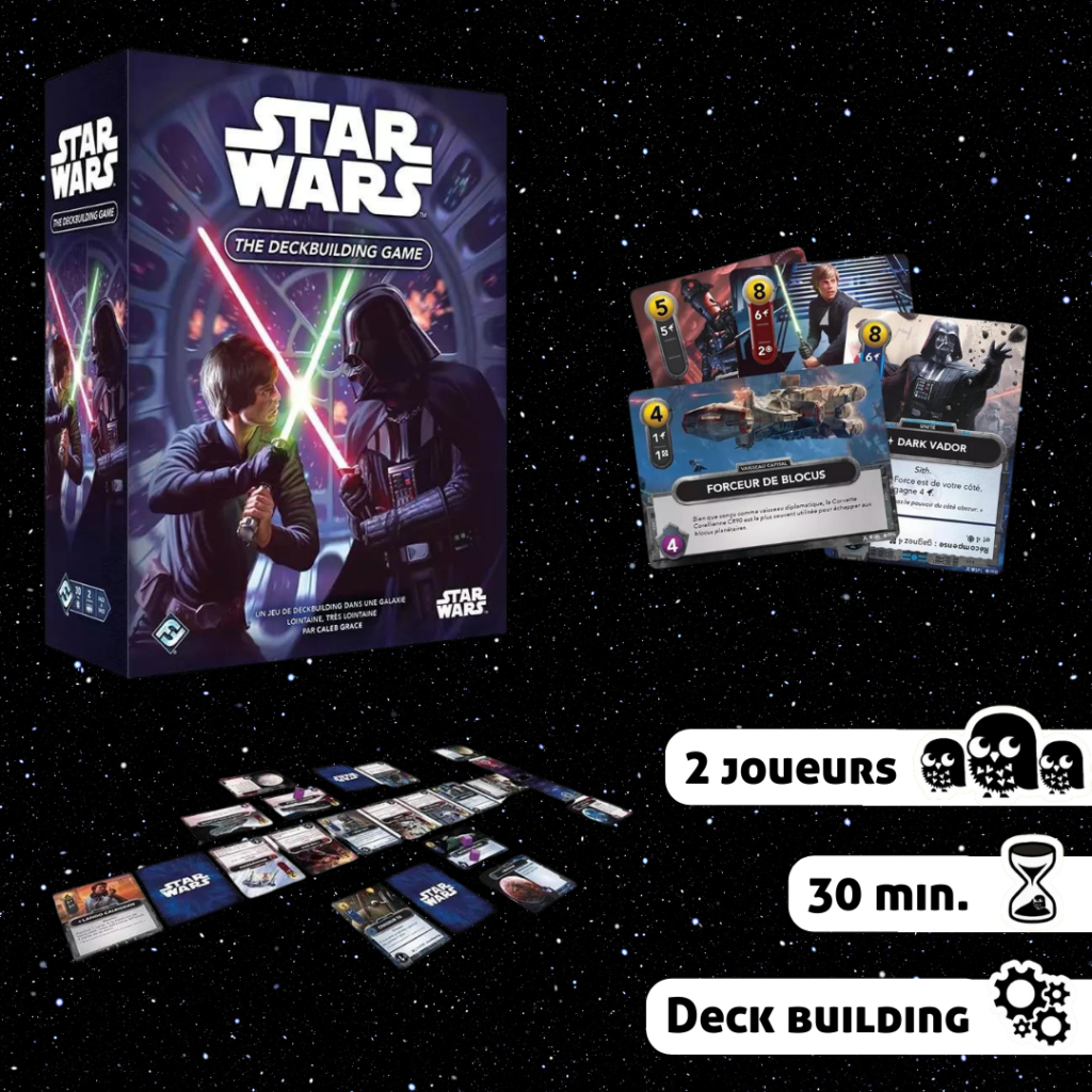 Star Wars le jeu de Deck building