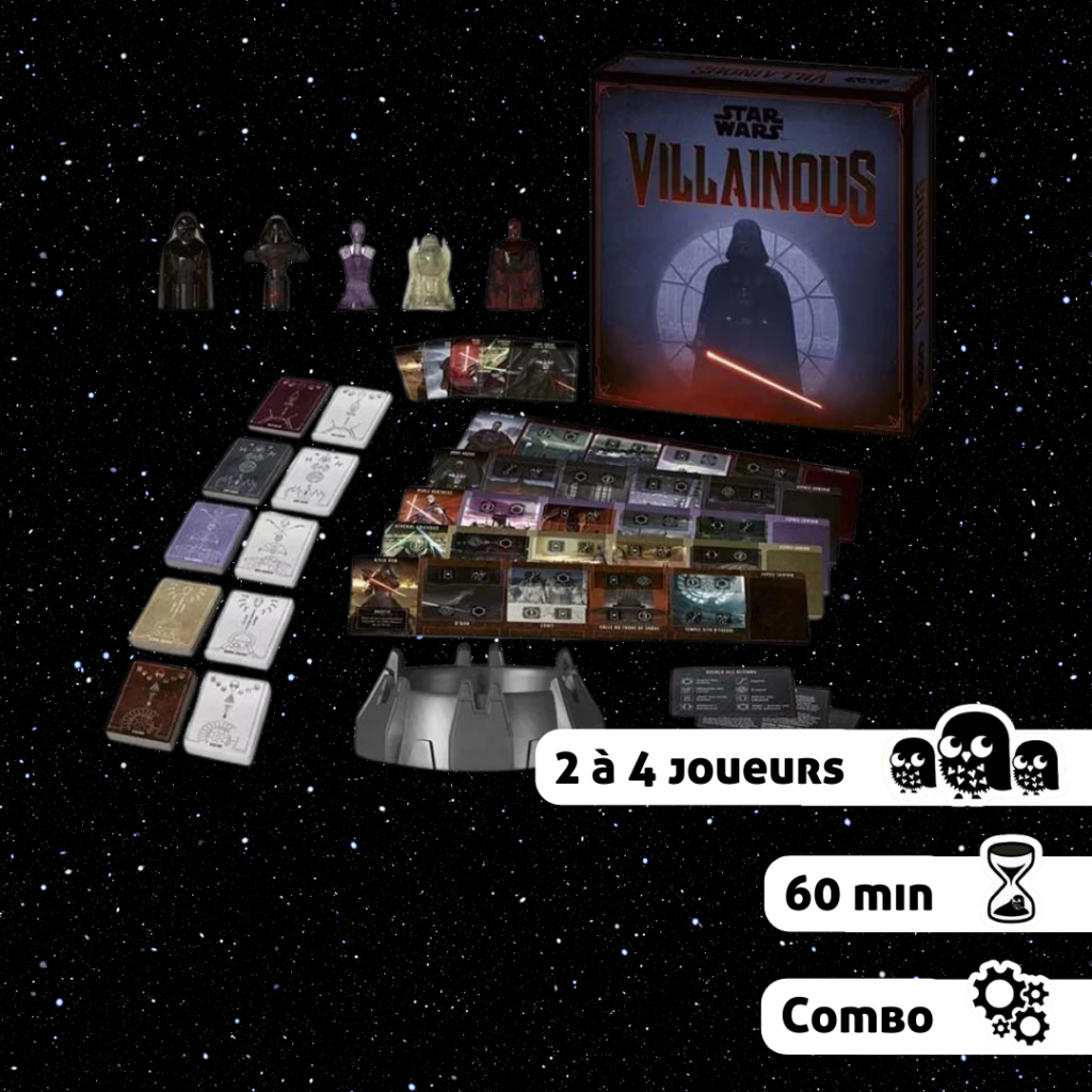 Jeu de société Villainous Star Wars