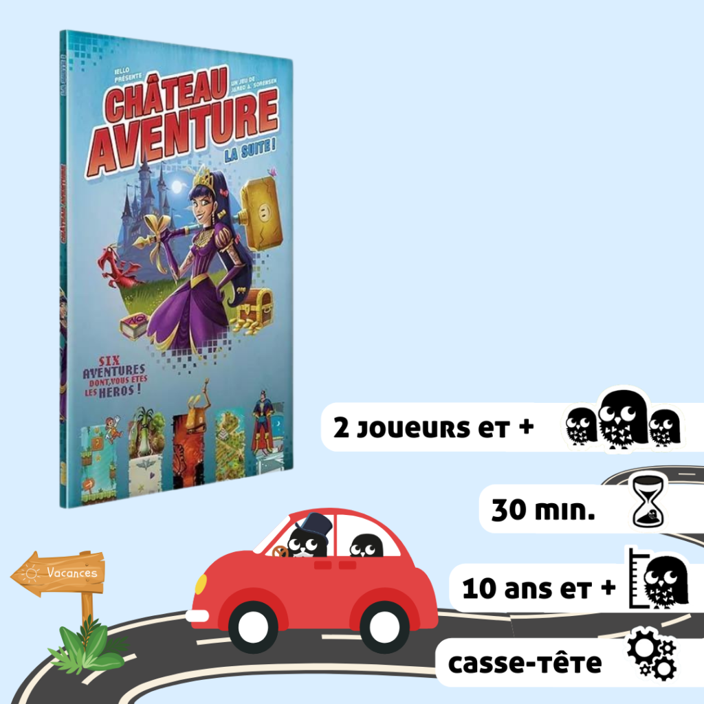 livre jeu Chateau aventure