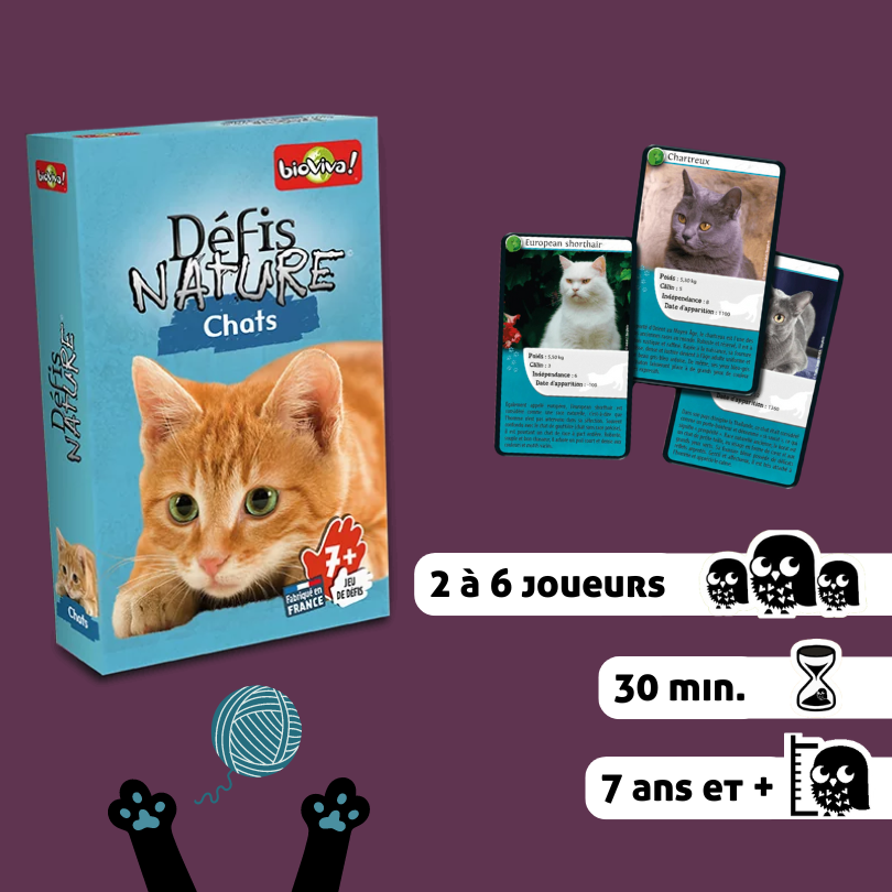 Défis nature : Chats