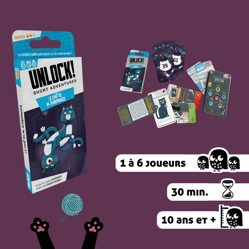 Unlock Short Adventure : Le chat de M. Schrödinger