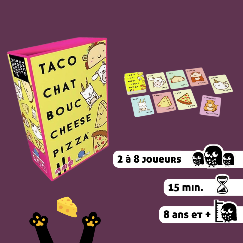 Taco Chat Bouc Cheese Pizza