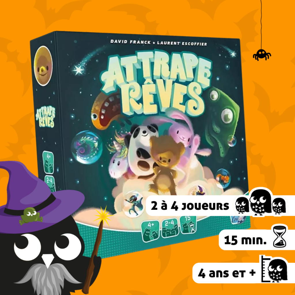 Attrape-rêves - jeu Halloween enfants