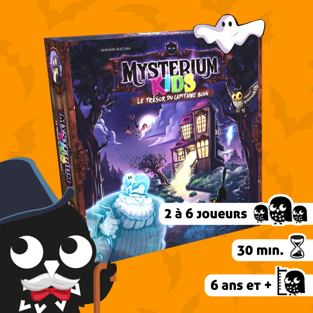 Mysterium kid - jeu pour enfant Halloween