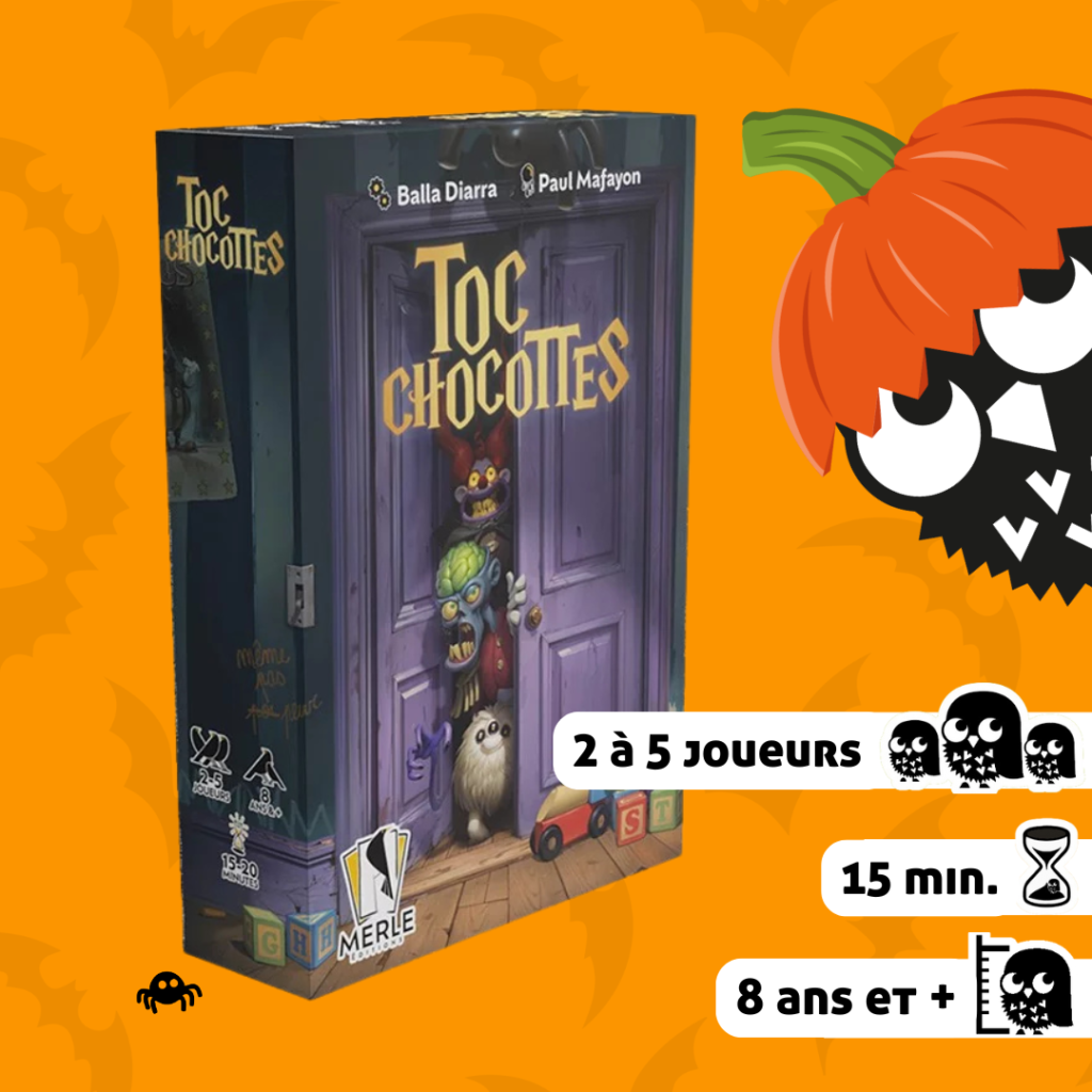 Toc Chocottes - jeu pour enfant Halloween