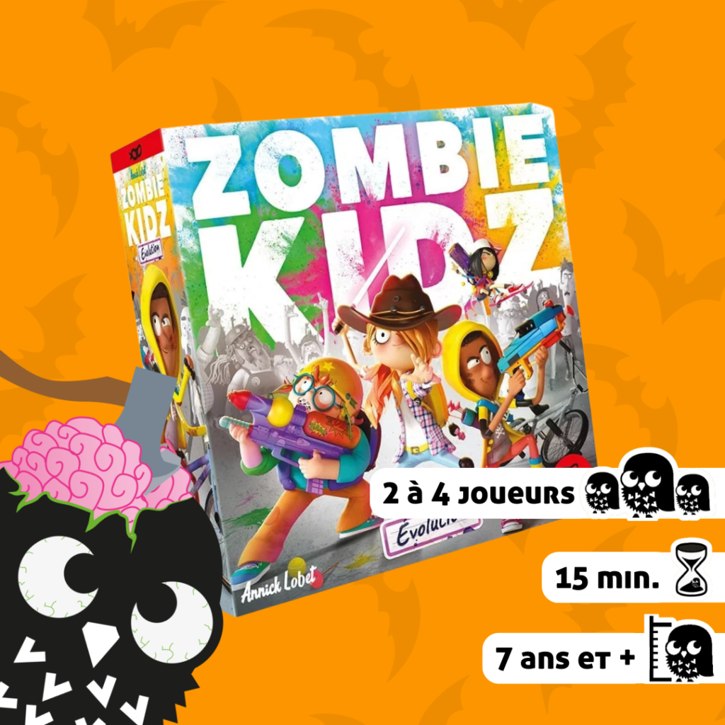 Zombie kids - jeu pour enfnat Halloween