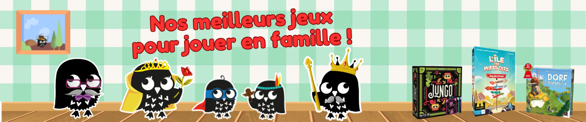 Jeux de société pour jouer en famille
