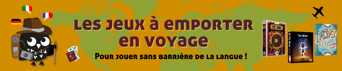 Jeux de société à emporter en voyage