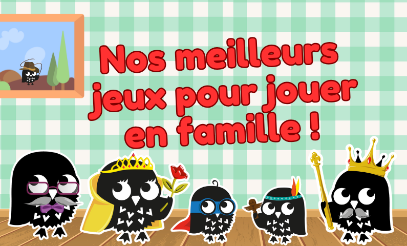 Jeux de société pour jouer en famille