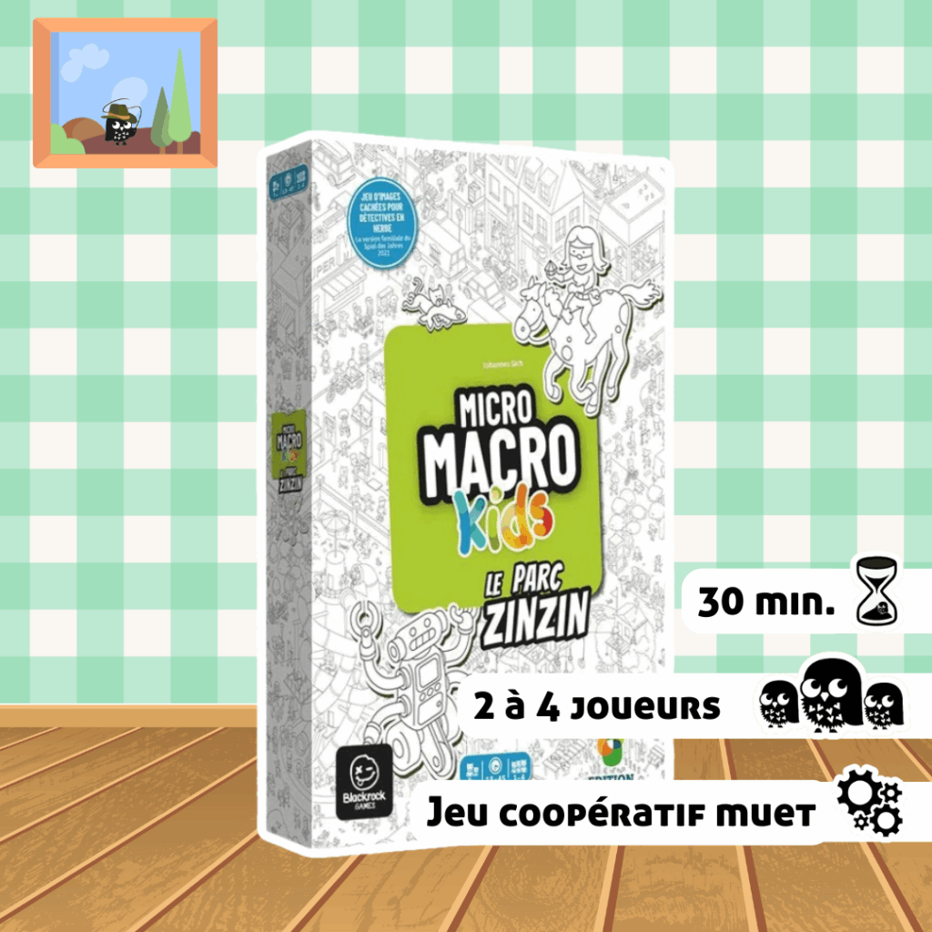 Micro Macro Kids - Meilleurs jeux de société pour jouer en famille
