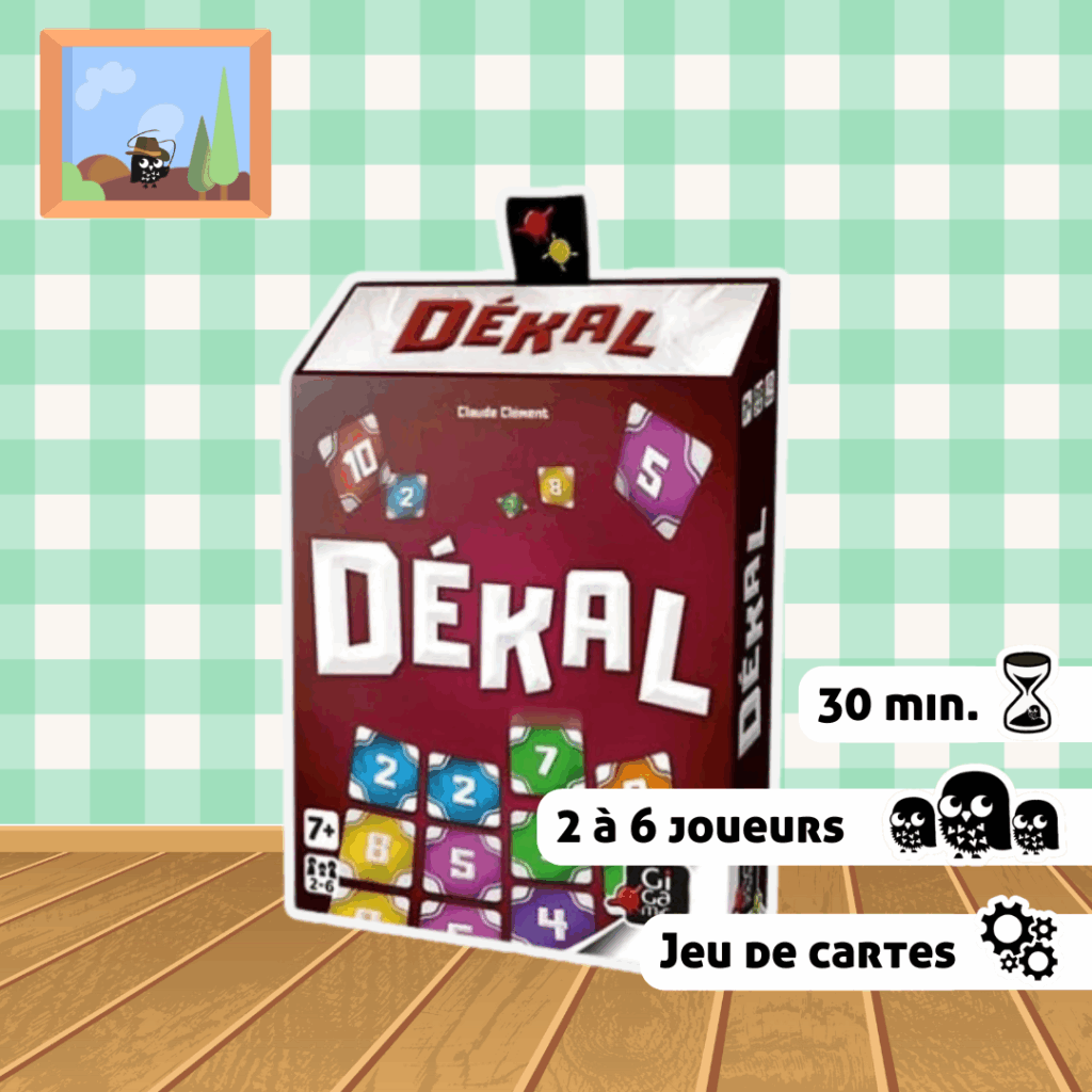 Dékal - Meilleurs jeux de société pour jouer en famille