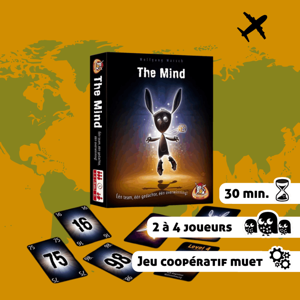 The Mind - Jeu de société à emporter en voyage