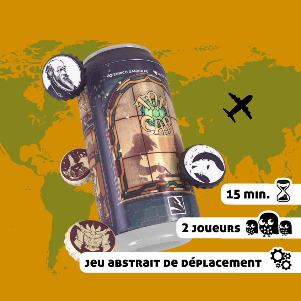 Top Cap - Jeu de société à emporter en voyage