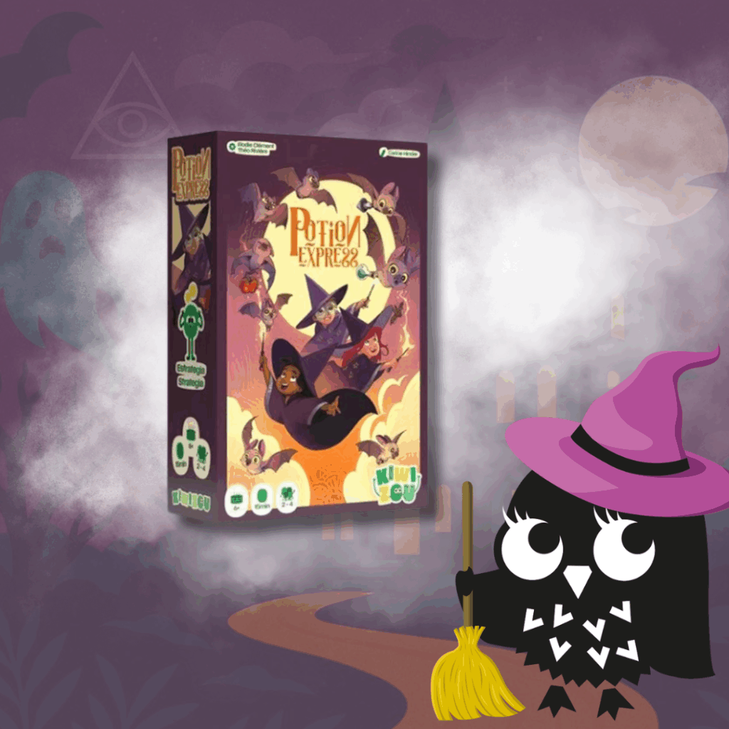 Potions express jeu de société enfant jeu halloween