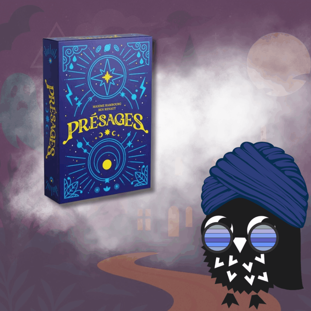Présage jeu de société pour Halloween